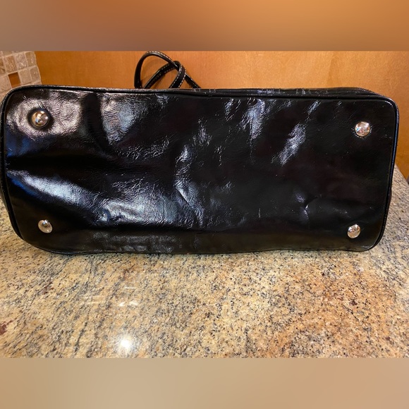 EUC Coach Black kisslock shoulder bag - Picture 11 of 11